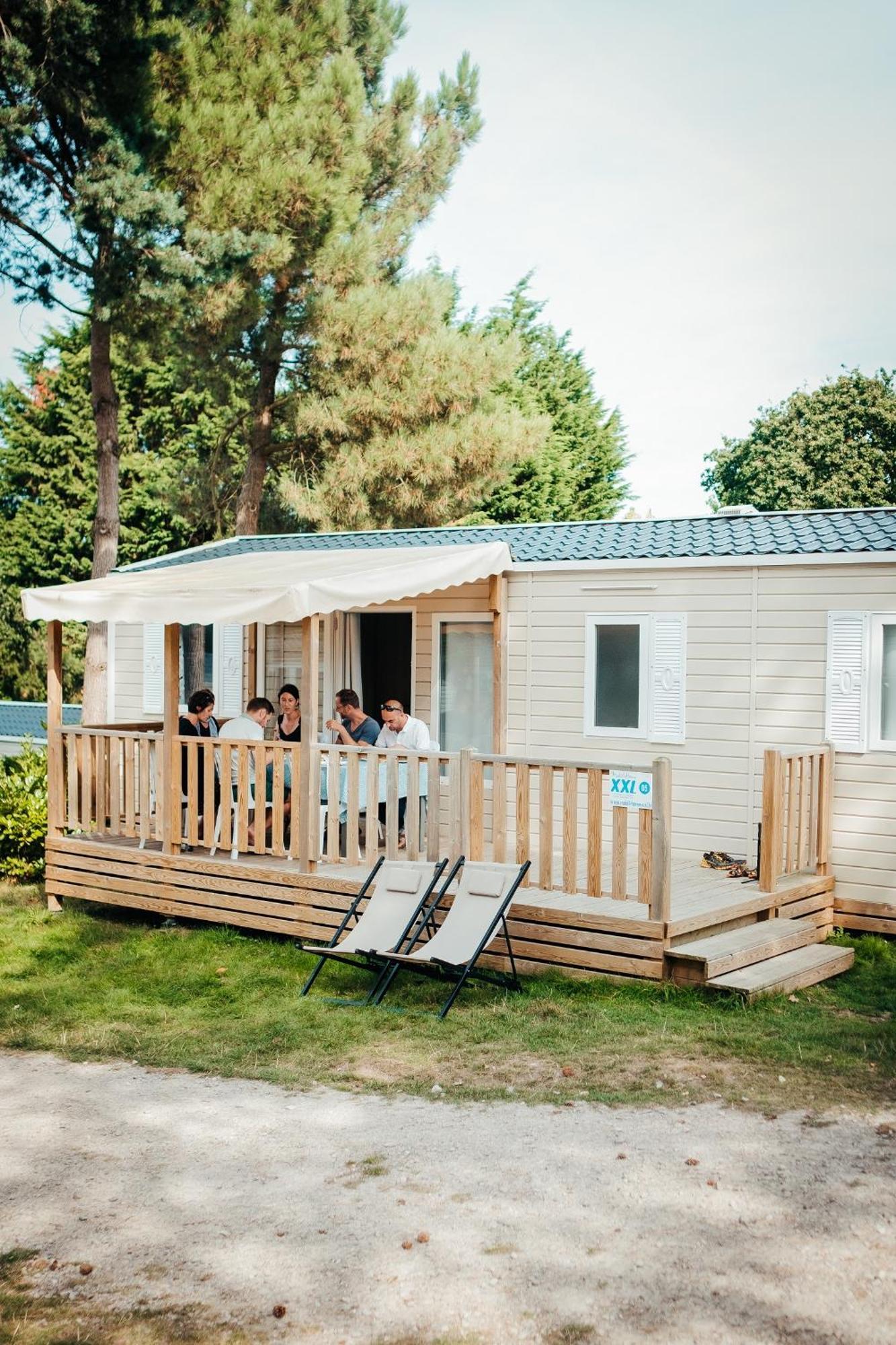 Mobil Home Xxl 4 Chambres - Camping Le Viaduc Millau Kültér fotó