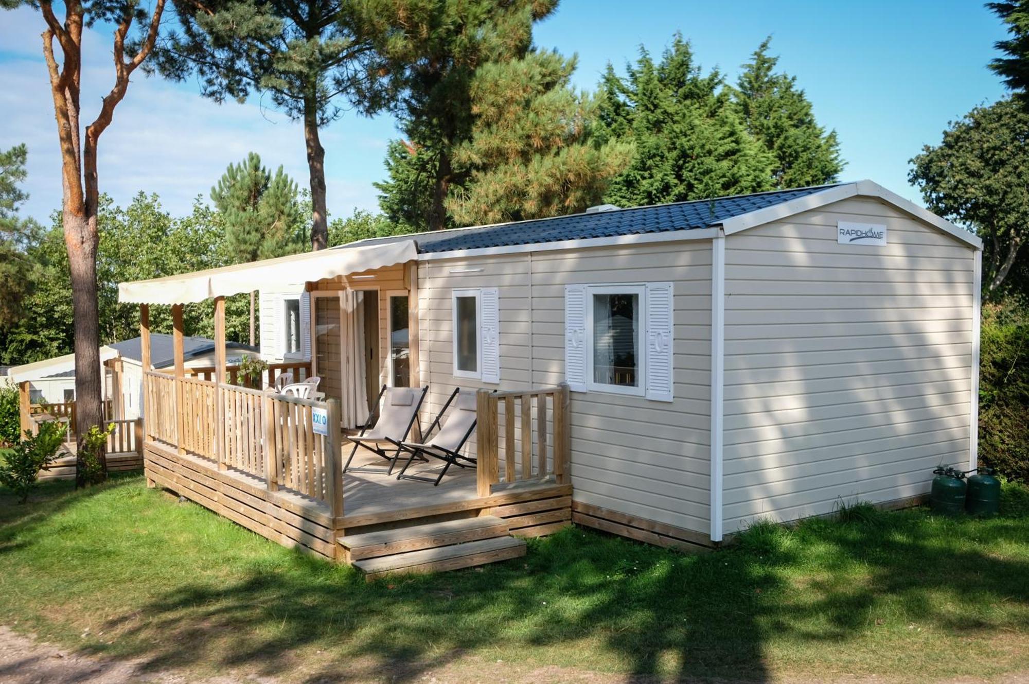 Mobil Home Xxl 4 Chambres - Camping Le Viaduc Millau Kültér fotó
